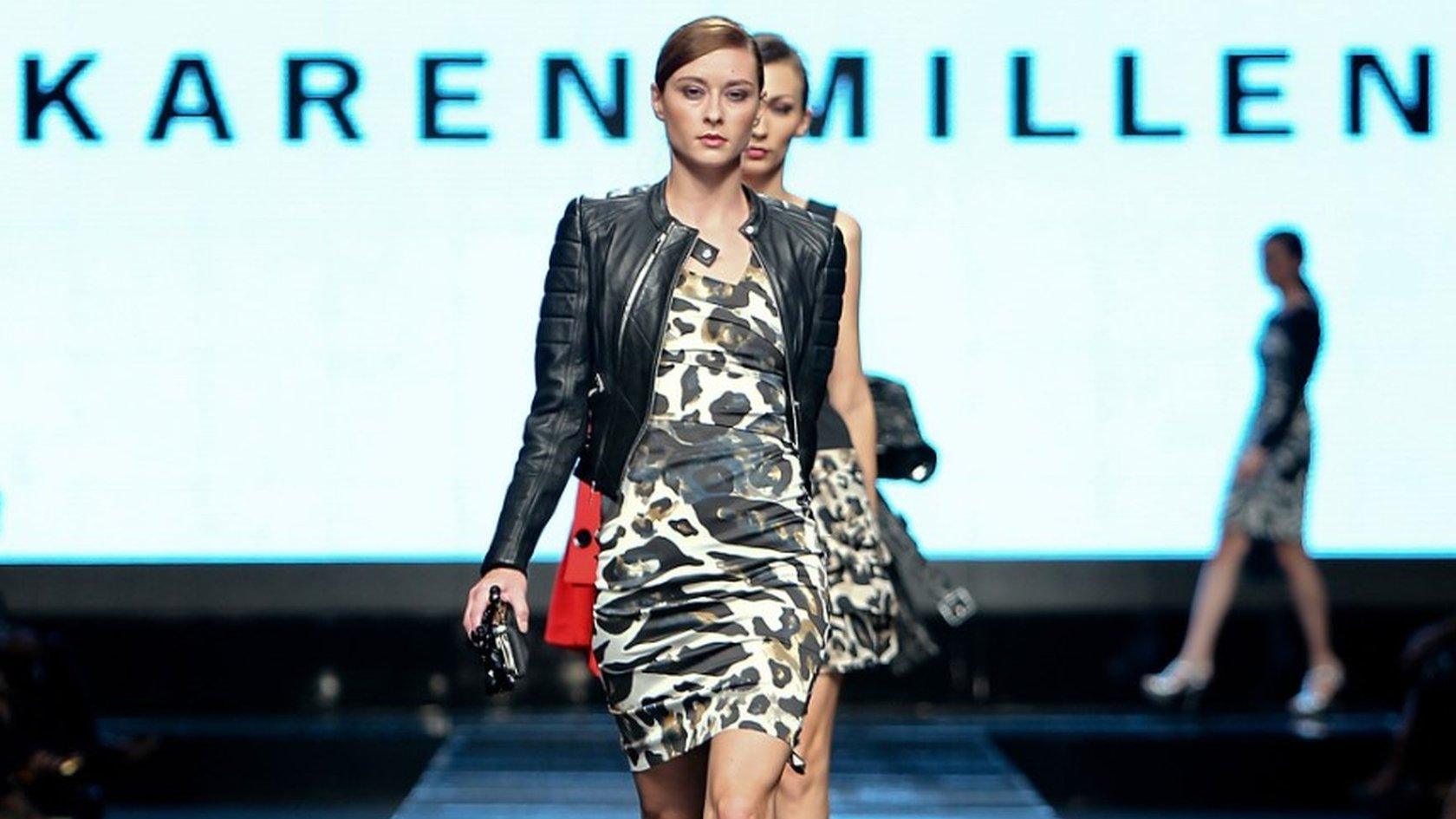 Karen Millen catwalk