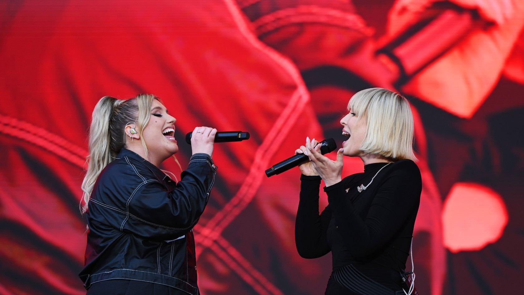 Ella Henderson and Natasha Bedingfield