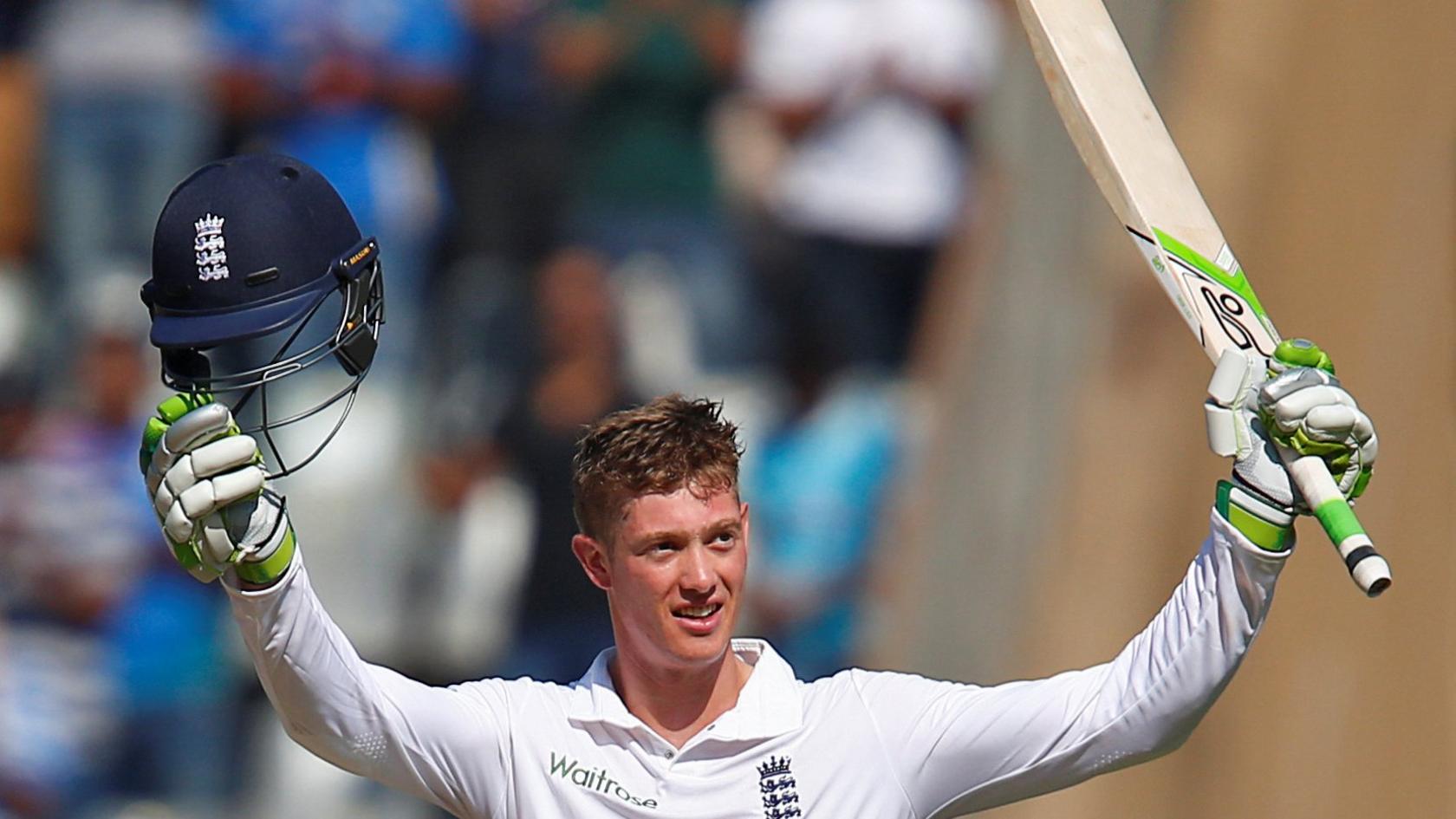 Jennings celebrates his century