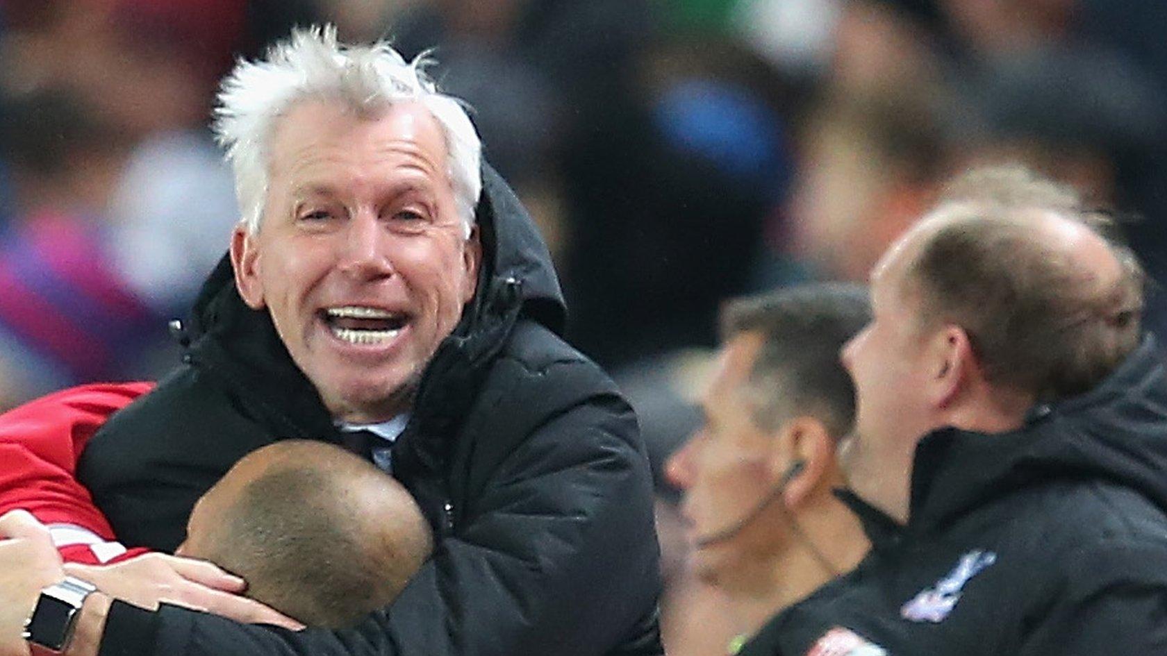 Crystal Palace manager Alan Pardew