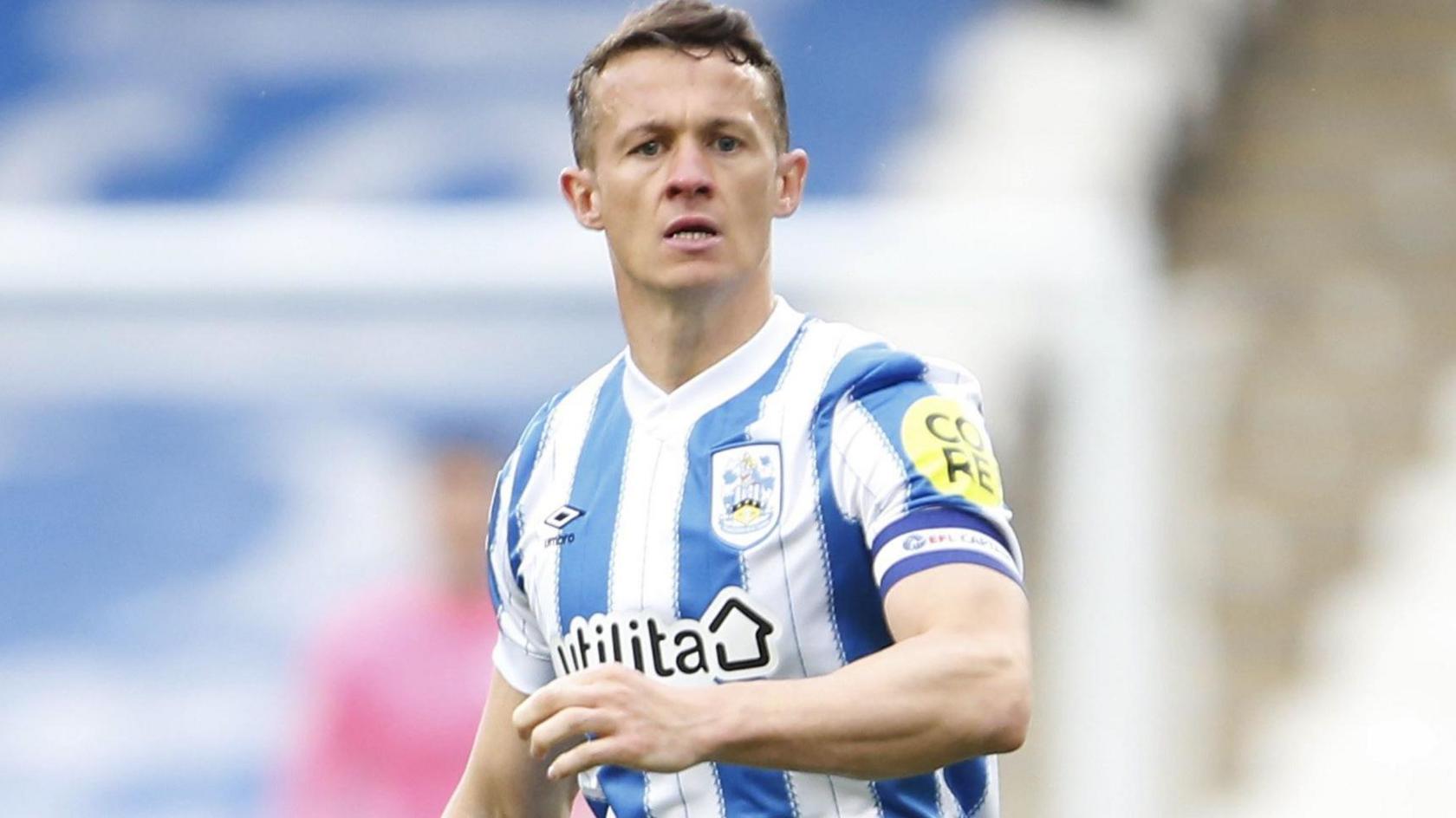 Jonathan Hogg in action for Huddersfield Town