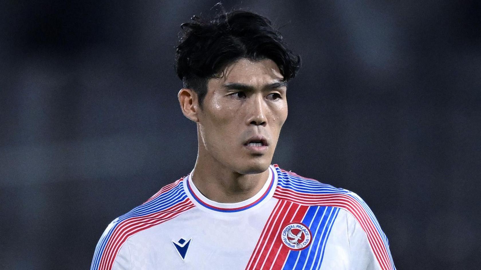 Takehiro Tomiyasu of Crystal Palace in action during pre-season friendly match between Crystal Palace v AlUla 