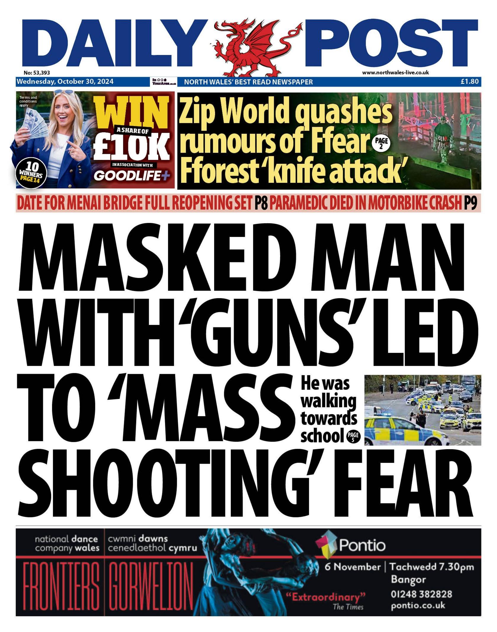 Daily Post front page