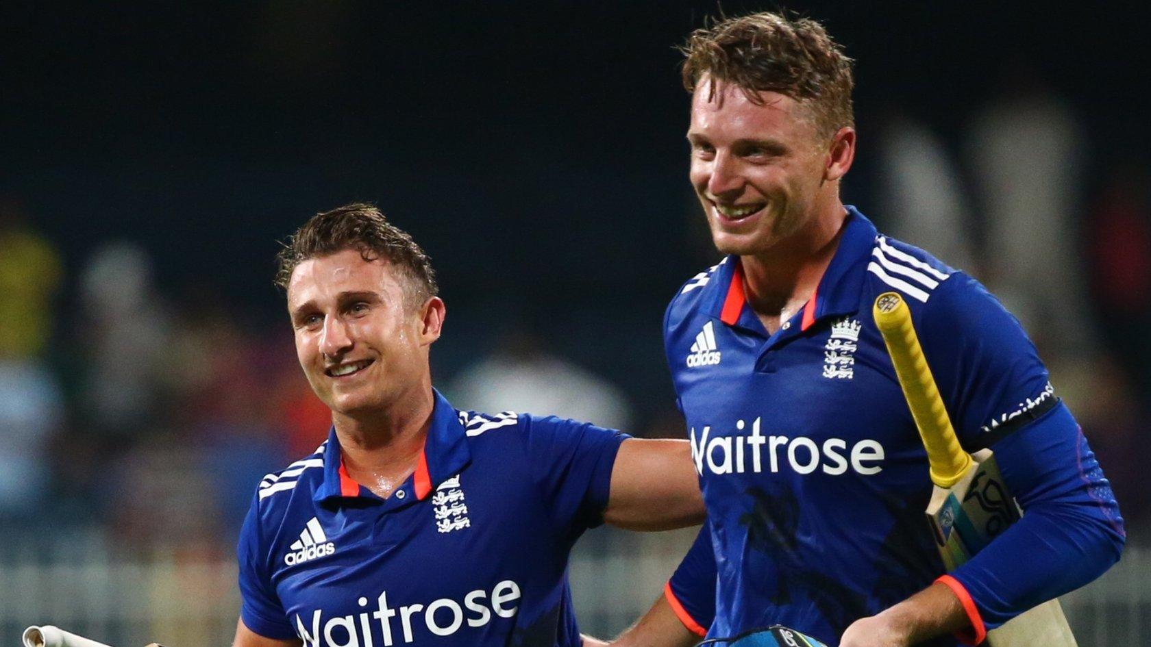 England's James Taylor and Jos Buttler