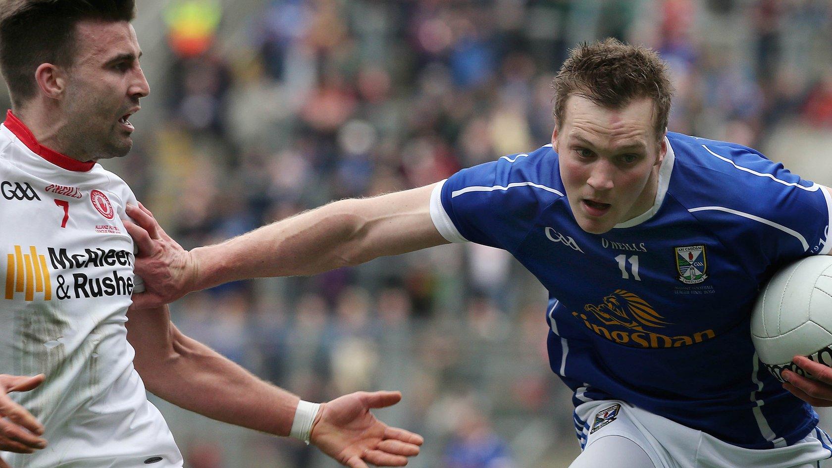 Action from Tyrone against Cavan