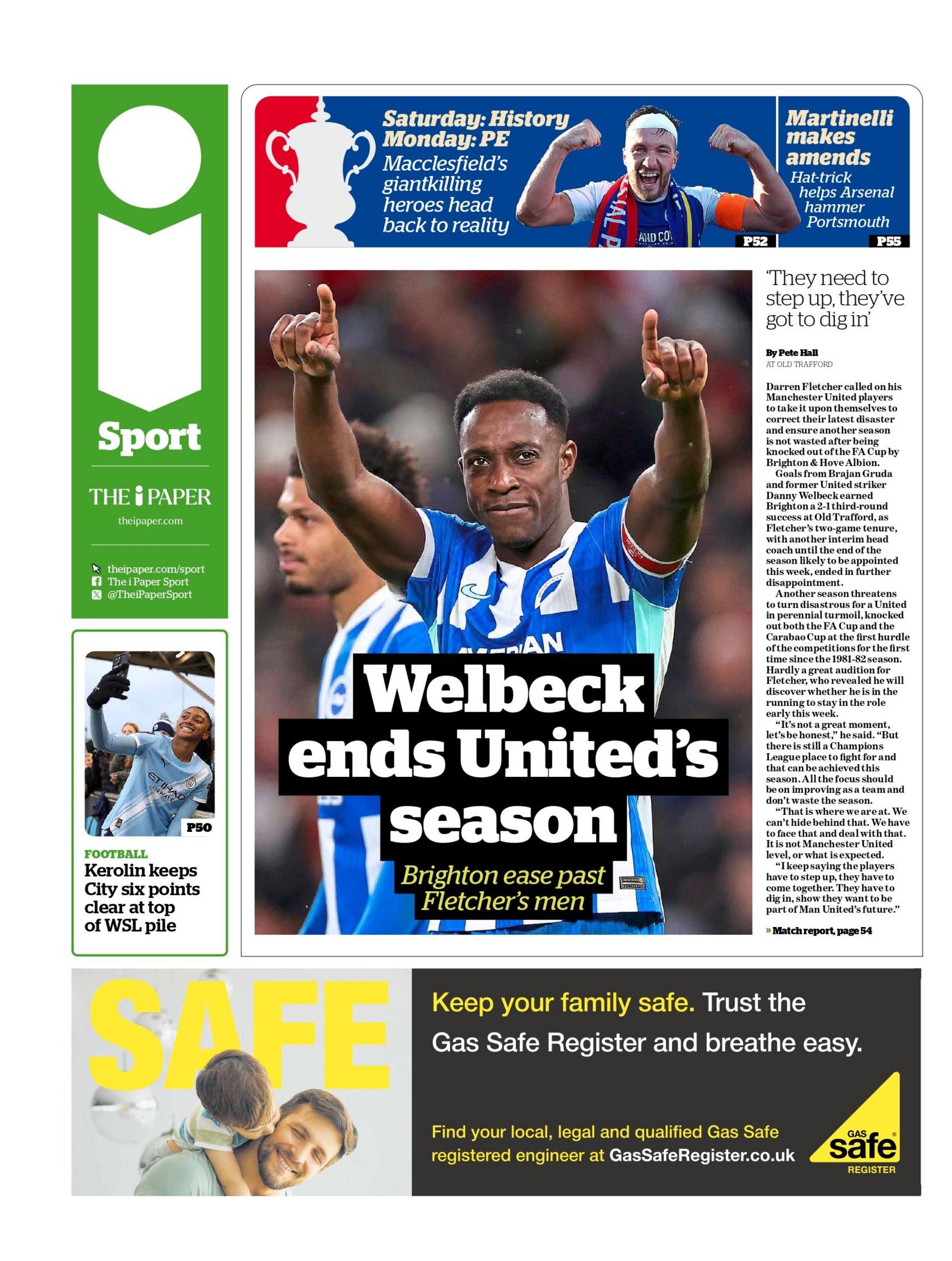 i Sport back page 