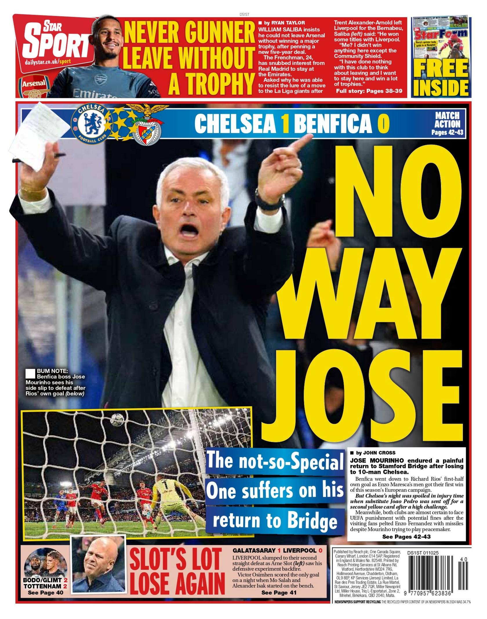 Star back page