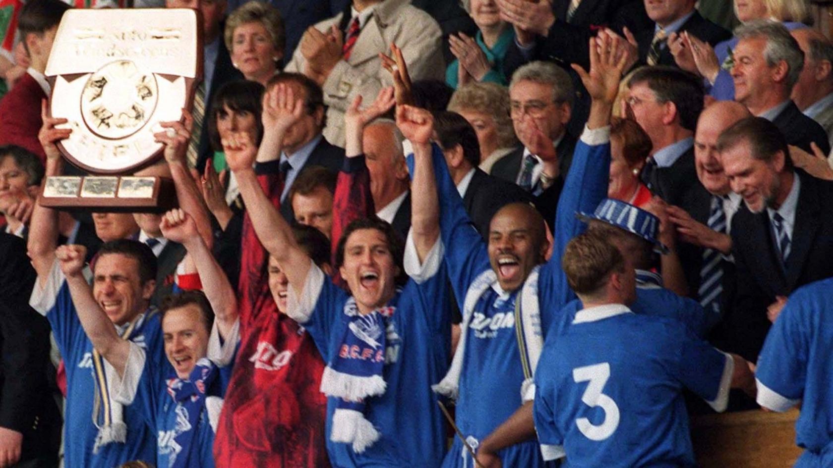 Birmingham City win at Wembley in 1995