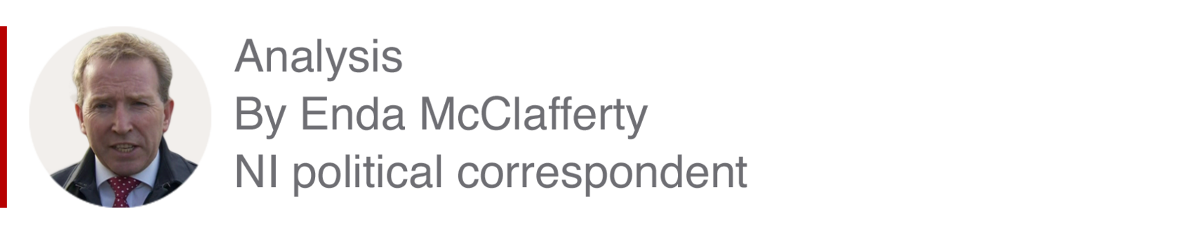 Analysis box by Enda McClafferty, NI political correspondent