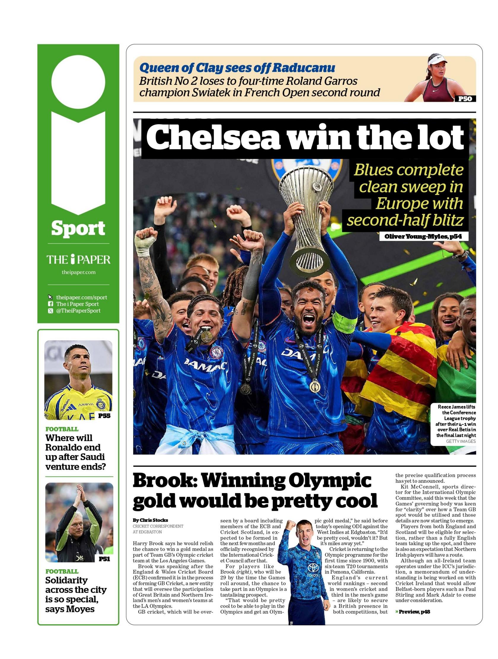 The I sports section