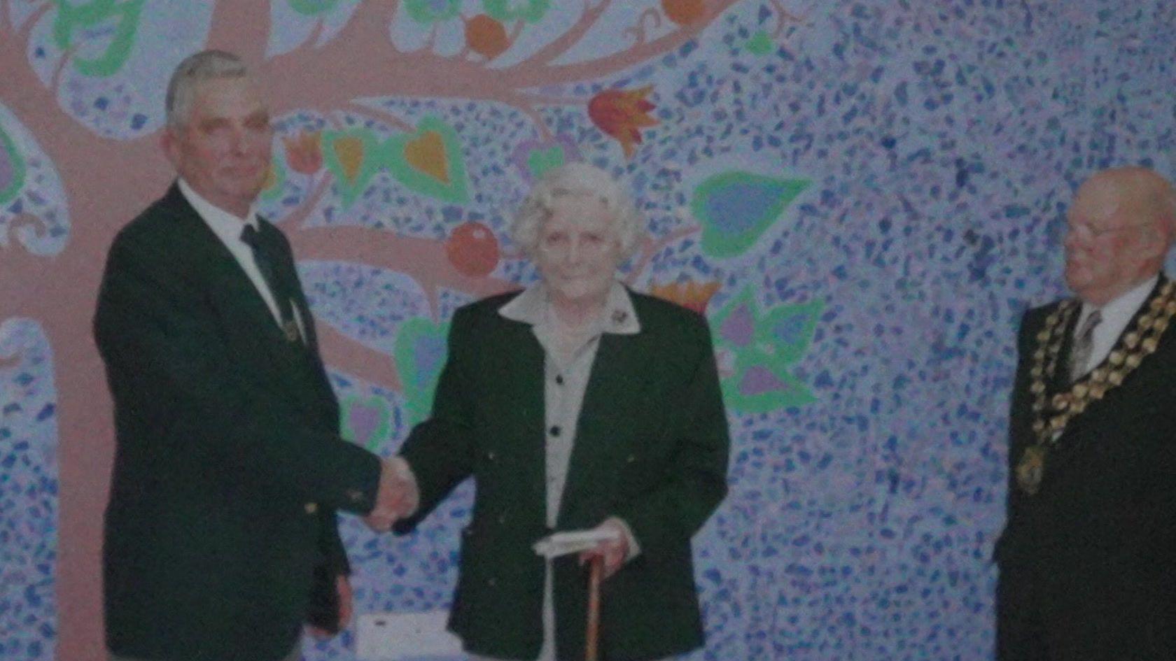 Myfyr Davies yn ysgol Bodorgan