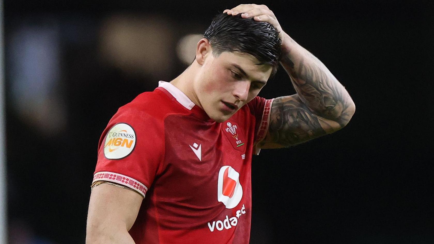 Wales full-back Louis Rees-Zammit