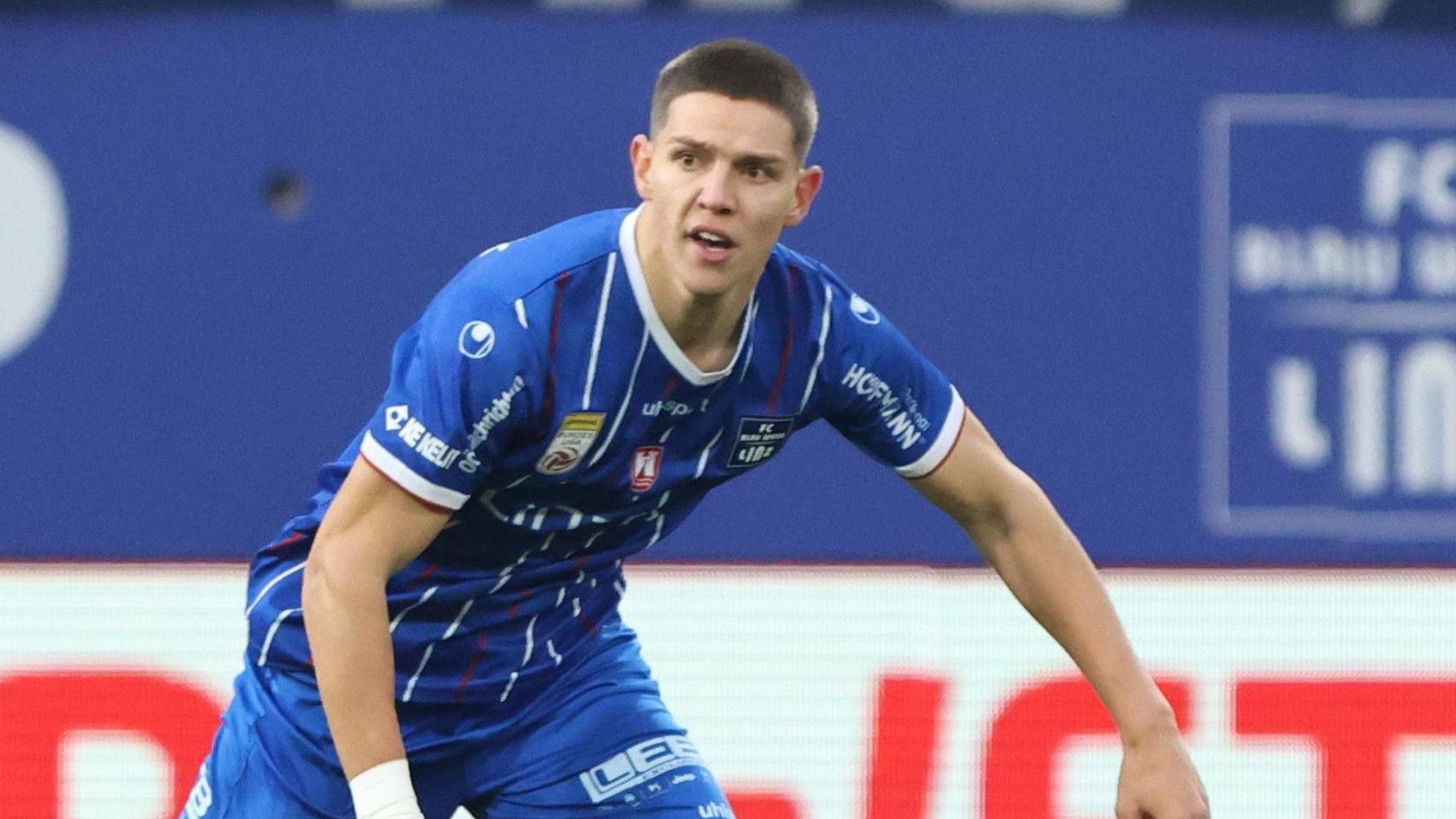 Martin Moormann in action for Blau-Weiß Linz