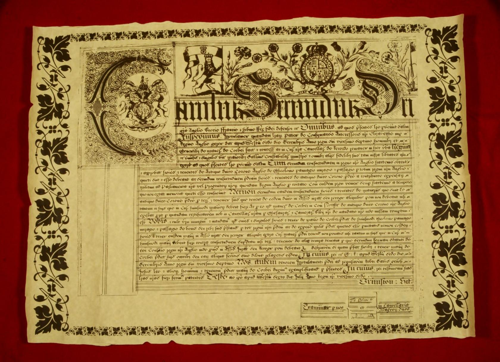 The 1682 Royal Charter