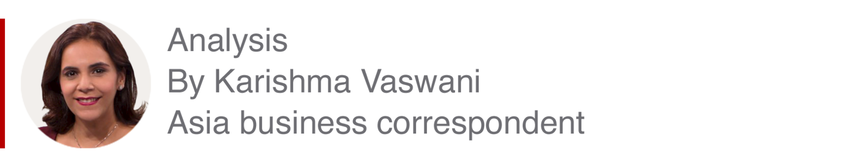 Analysis box by Karishma Vaswani, Asia business correspondent