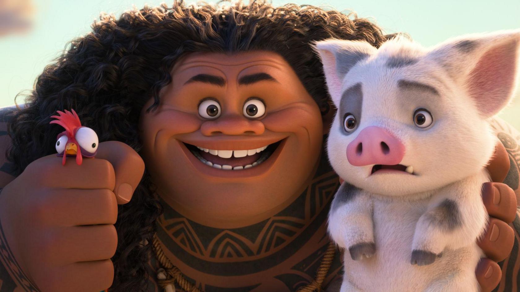 Promotional still from Moana 2