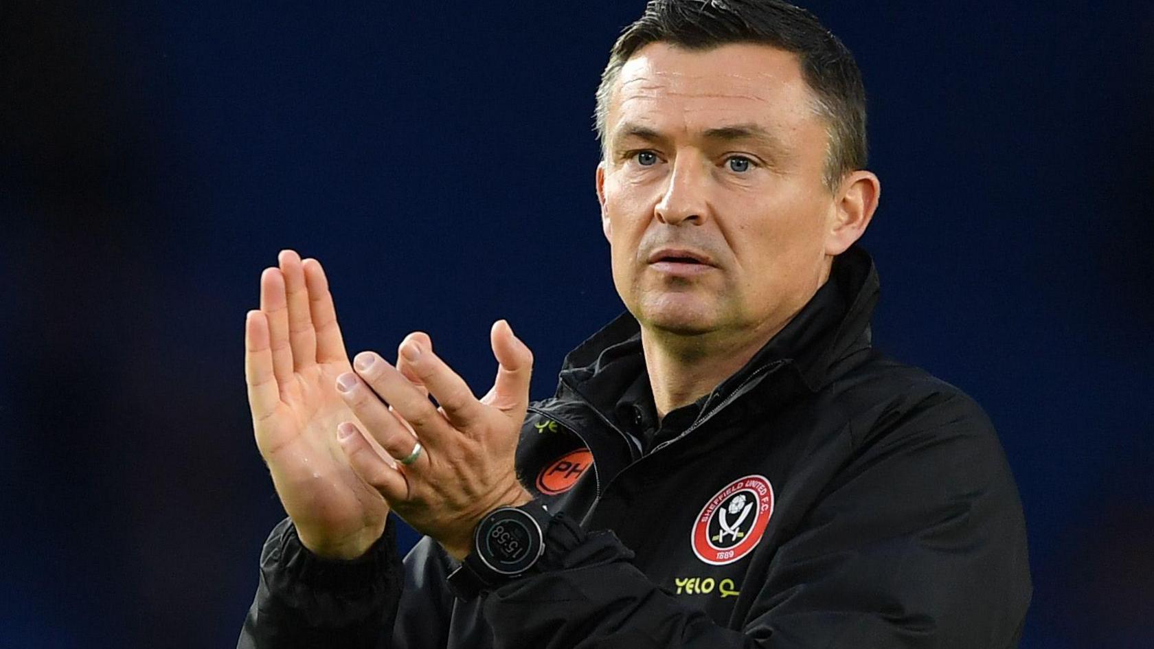 New Preston boss Paul Heckingbottom during his time at Sheffield United