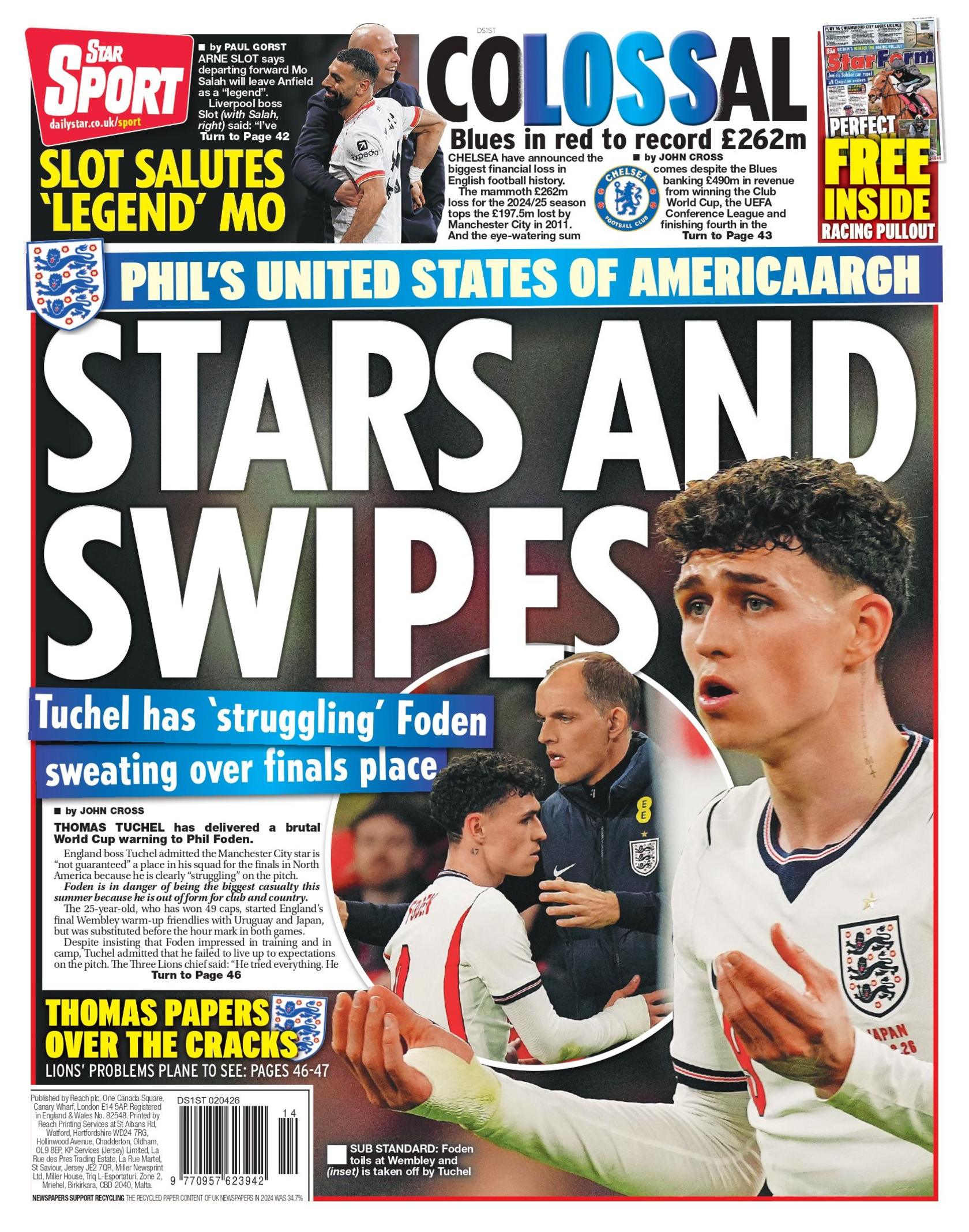 Star back page 