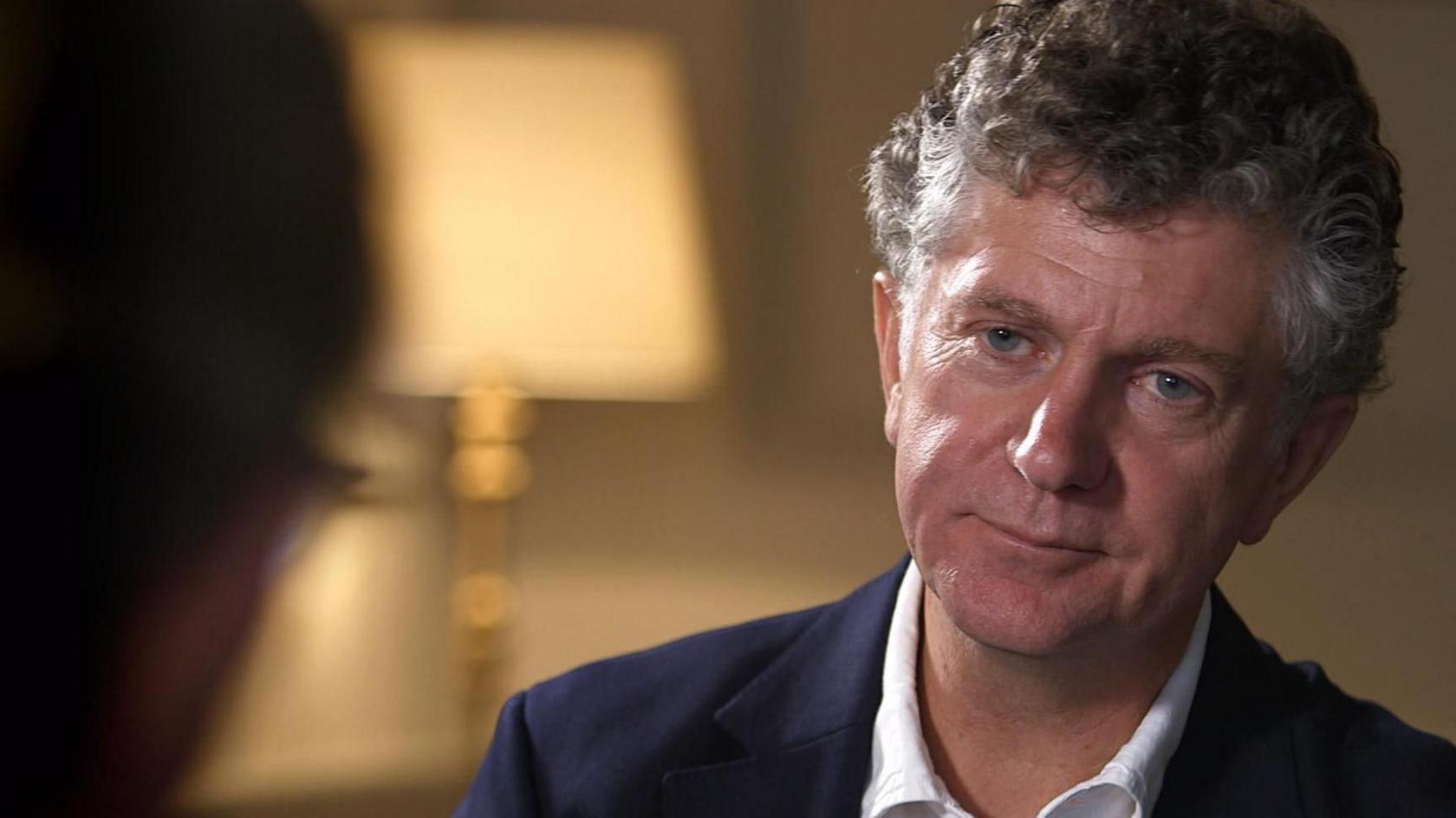 Jonathan Powell pictured during a 2014 BBC documentary 