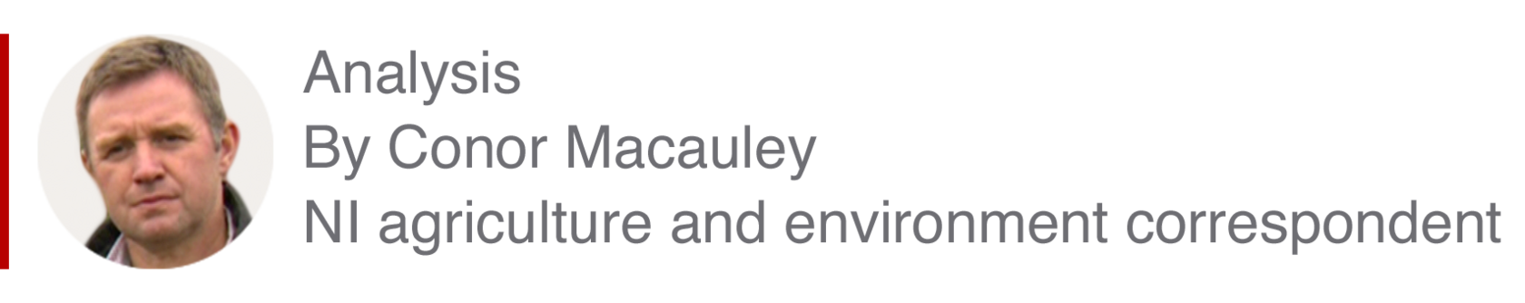 Analysis box by Conor Macauley, NI agriculture and environment correspondent