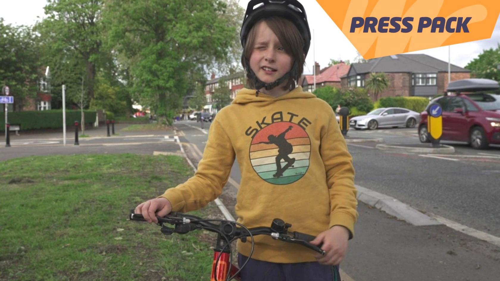 boy on bike