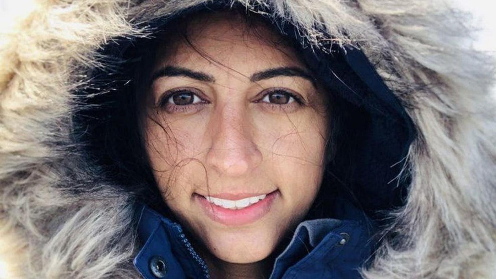 Polar explorer Preet Chandi, from Derby