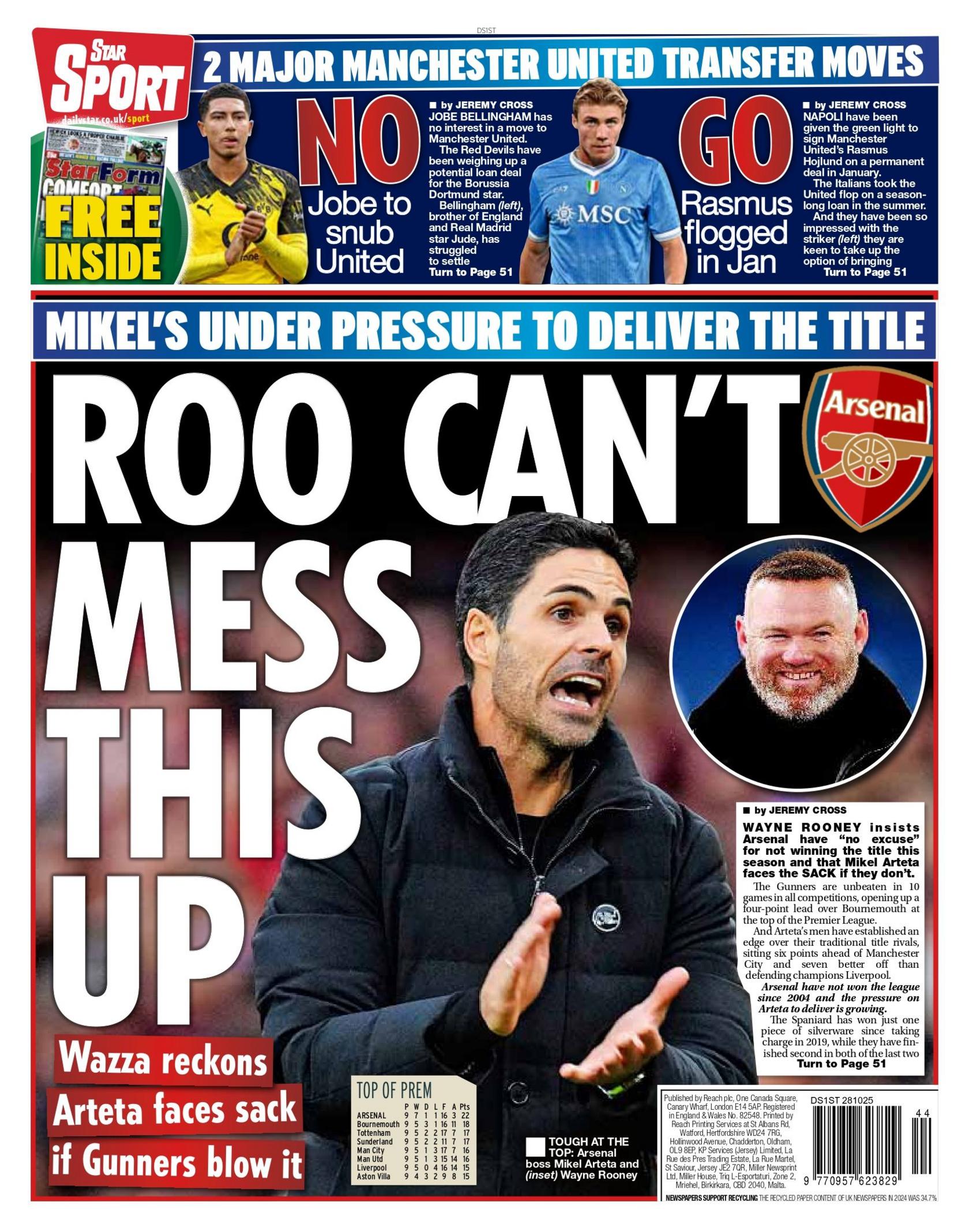 Star back page