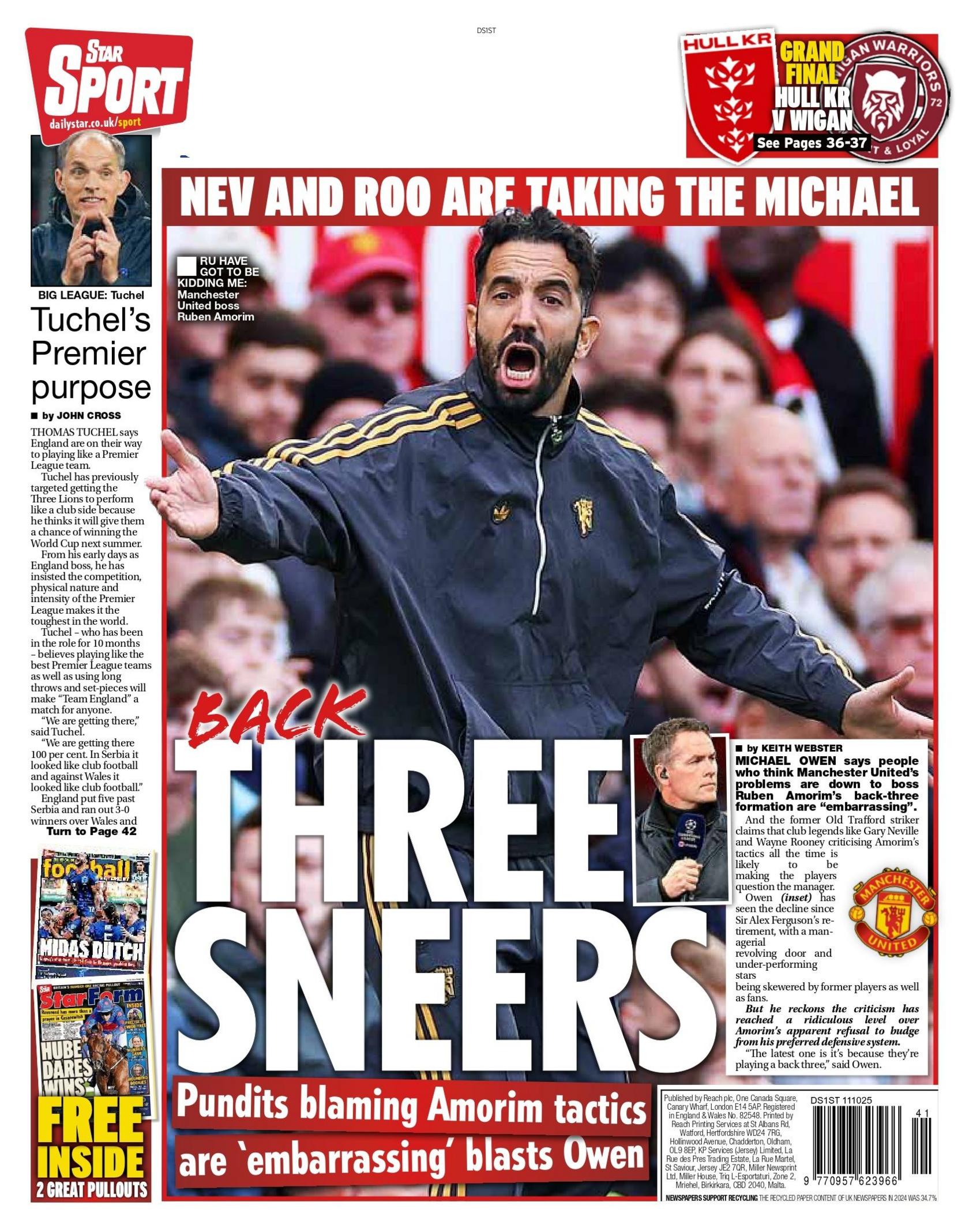 Star back page