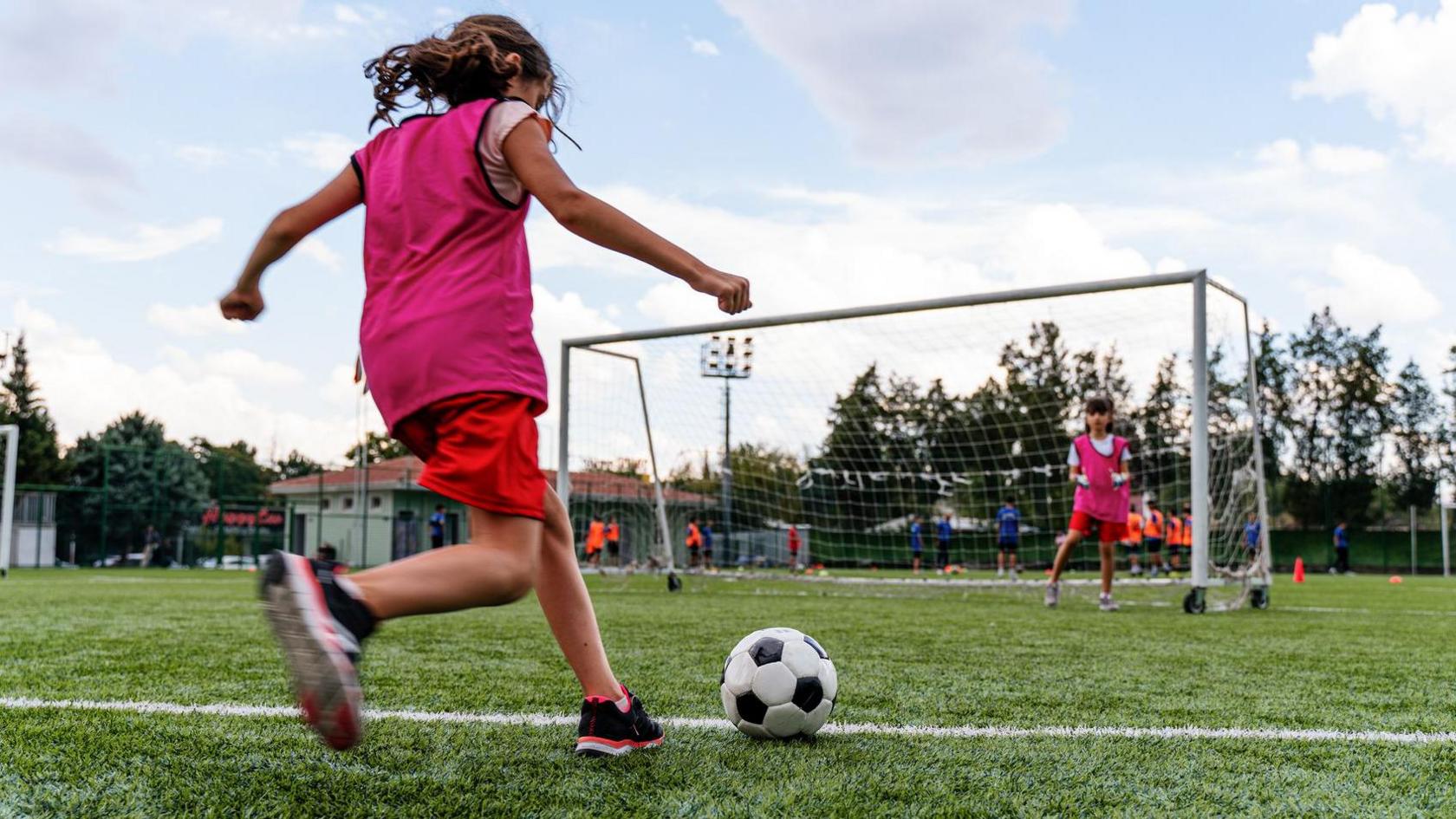 Junior football coaching