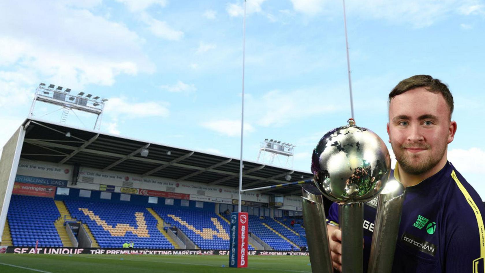 Warrington Wolves stadium and Luke Littler 