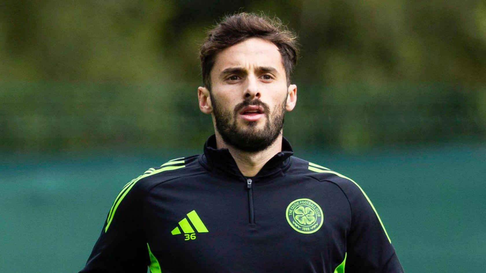 Marcelo Saracchi in Celtic training