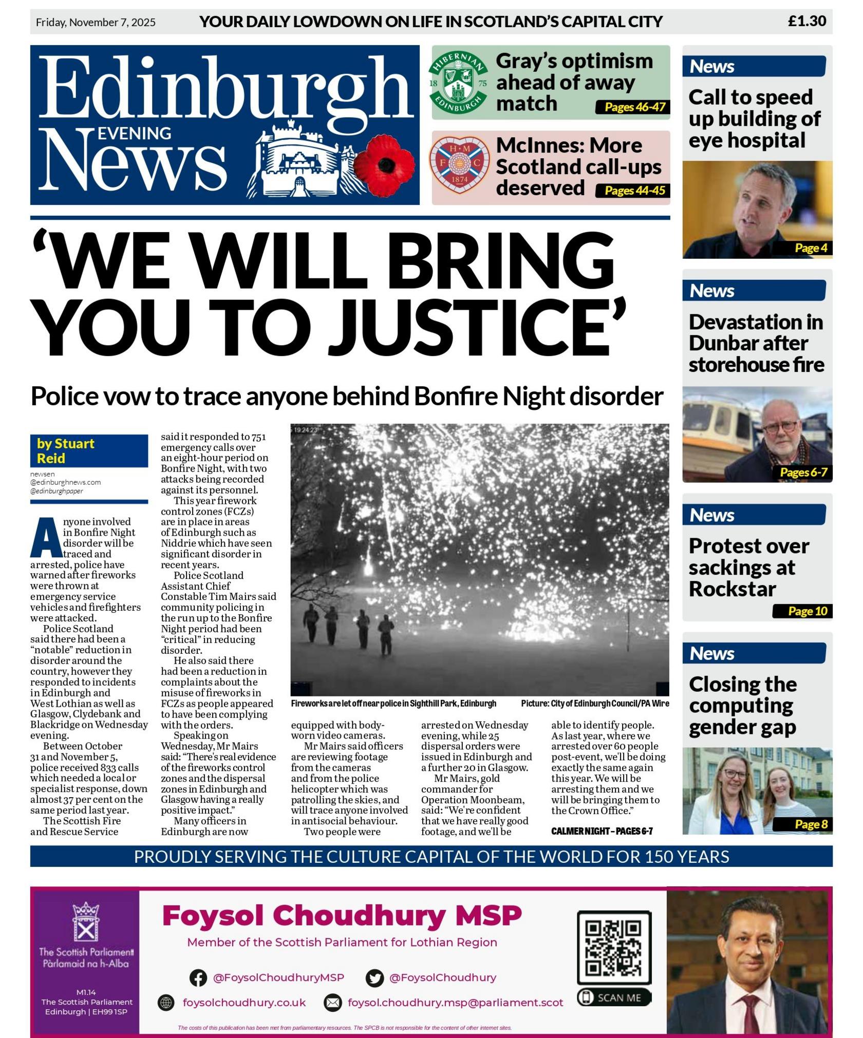 Edinburgh Evening News