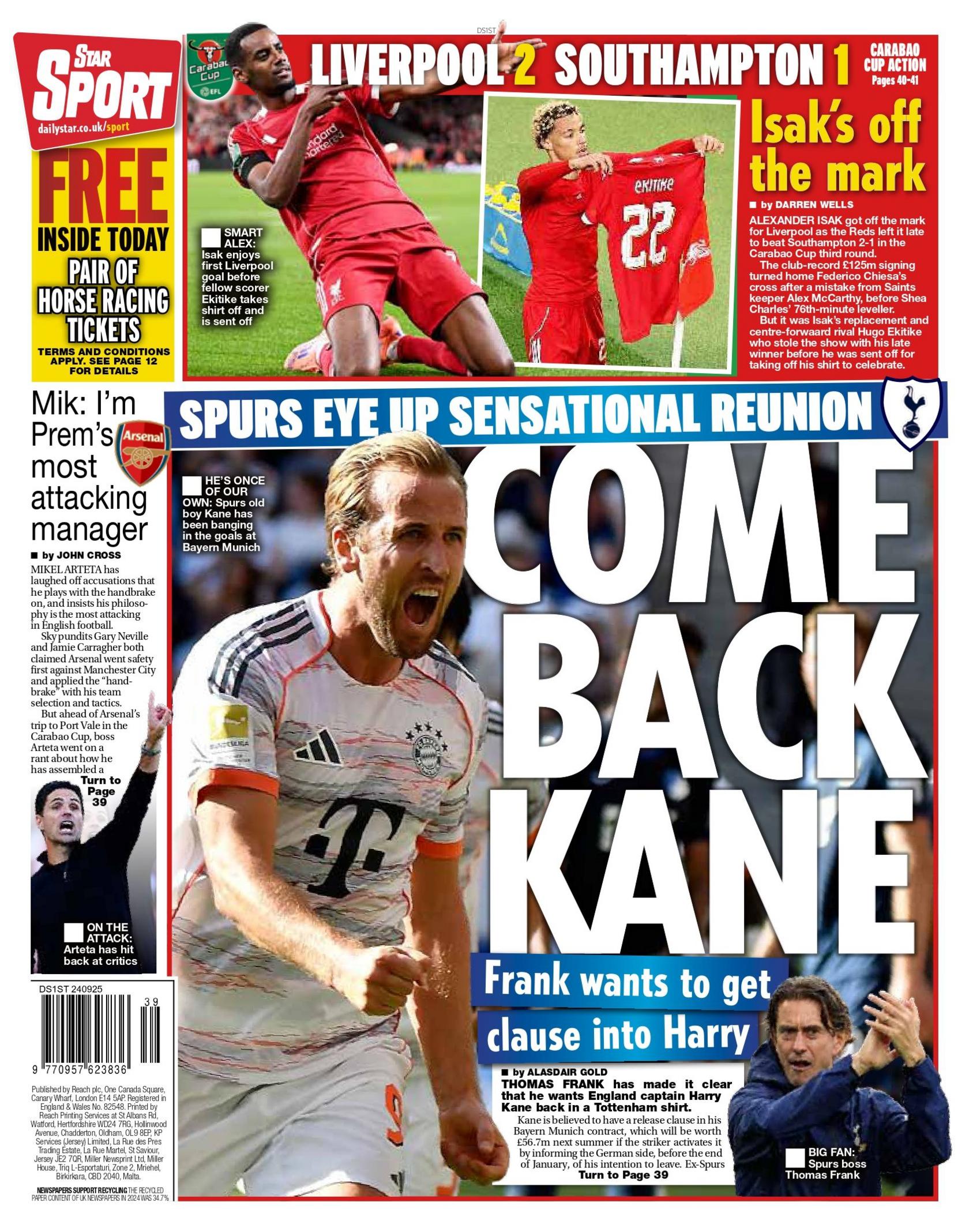 Star back page 