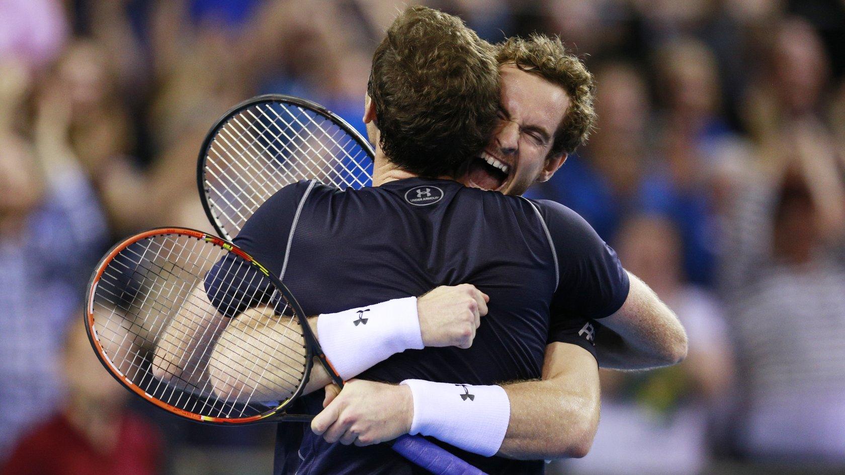 Andy Murray and Jamie Murray