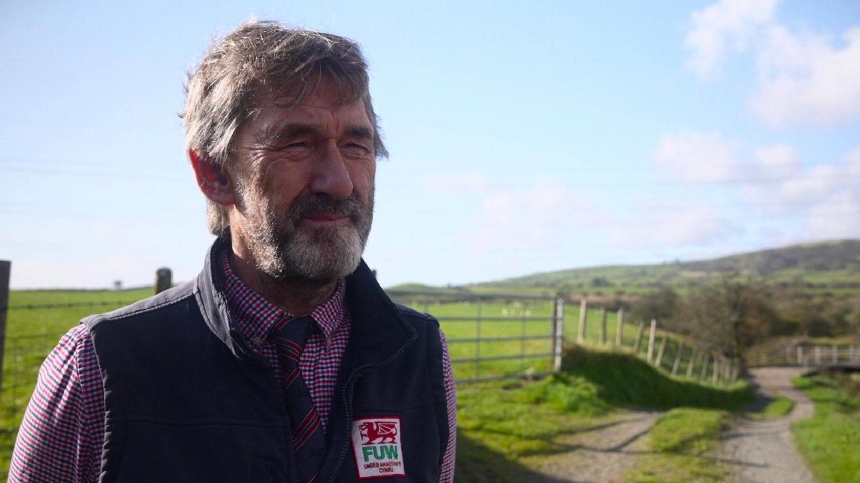 Gwynedd Watkin of the Farmers' Union of Wales.