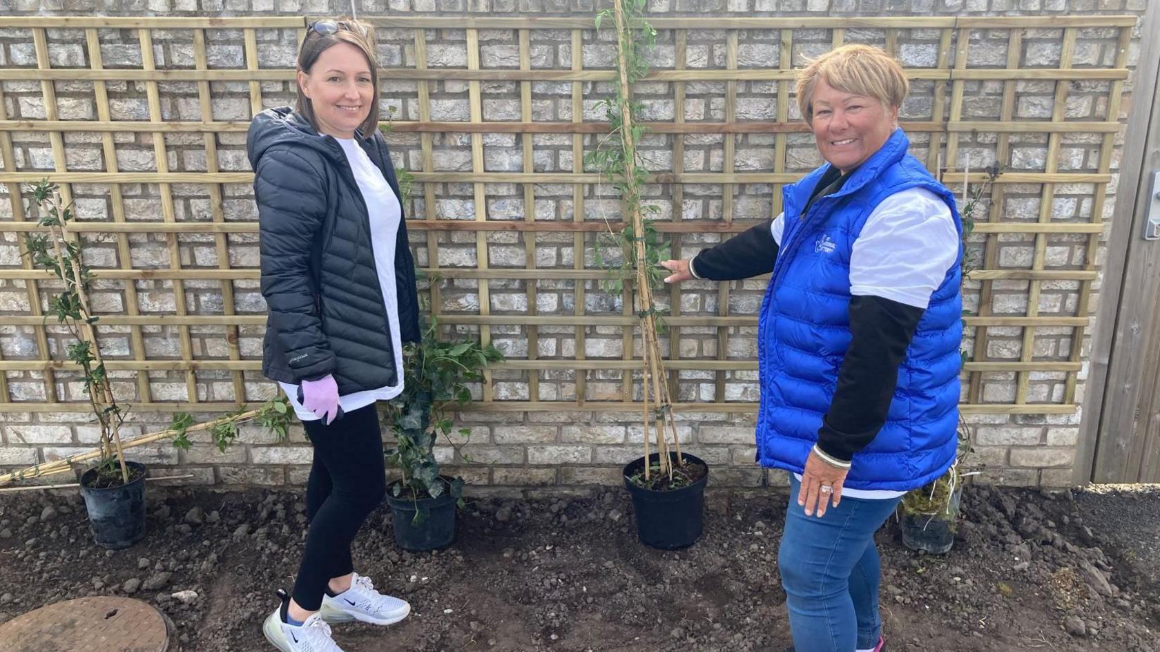 Trisha Gill and Helen Garnett