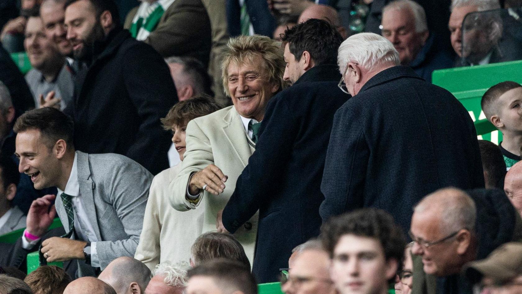 Rod Stewart at Celtic Park