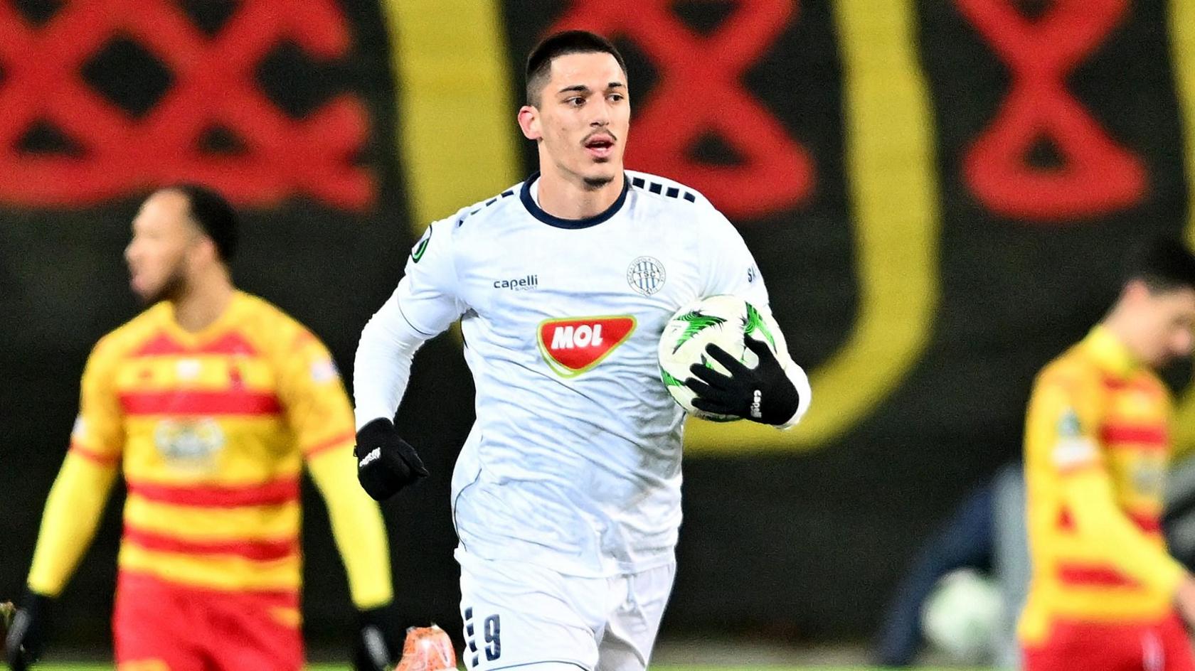 Marko Lazetic celebrates