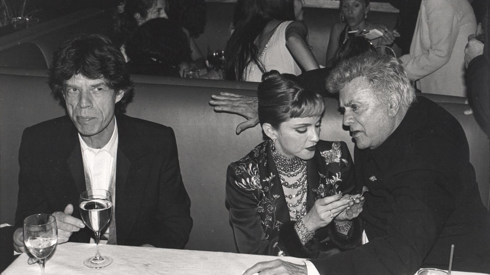Mick Jagger, Madonna a Tony Curtis