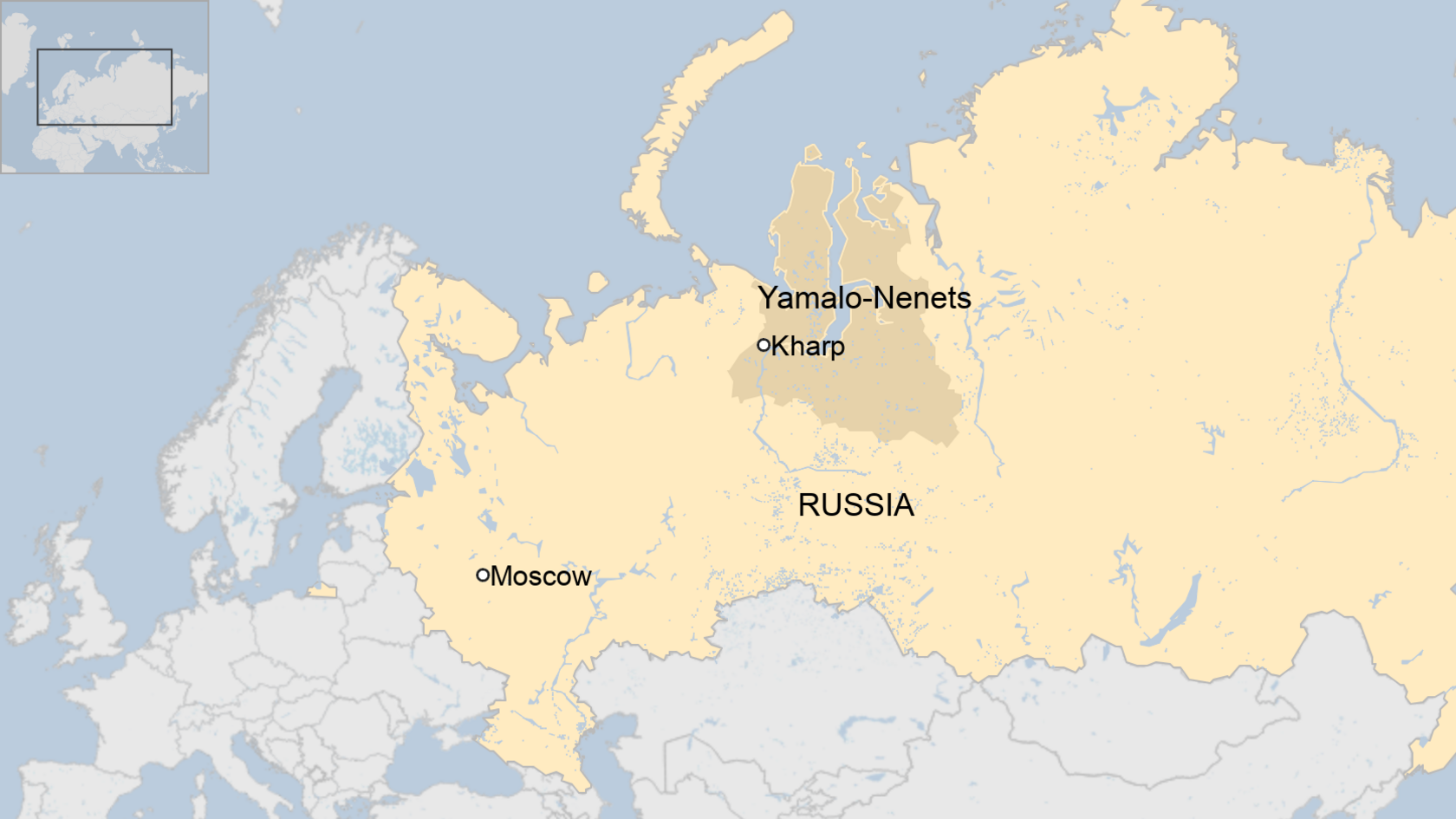 Russia map