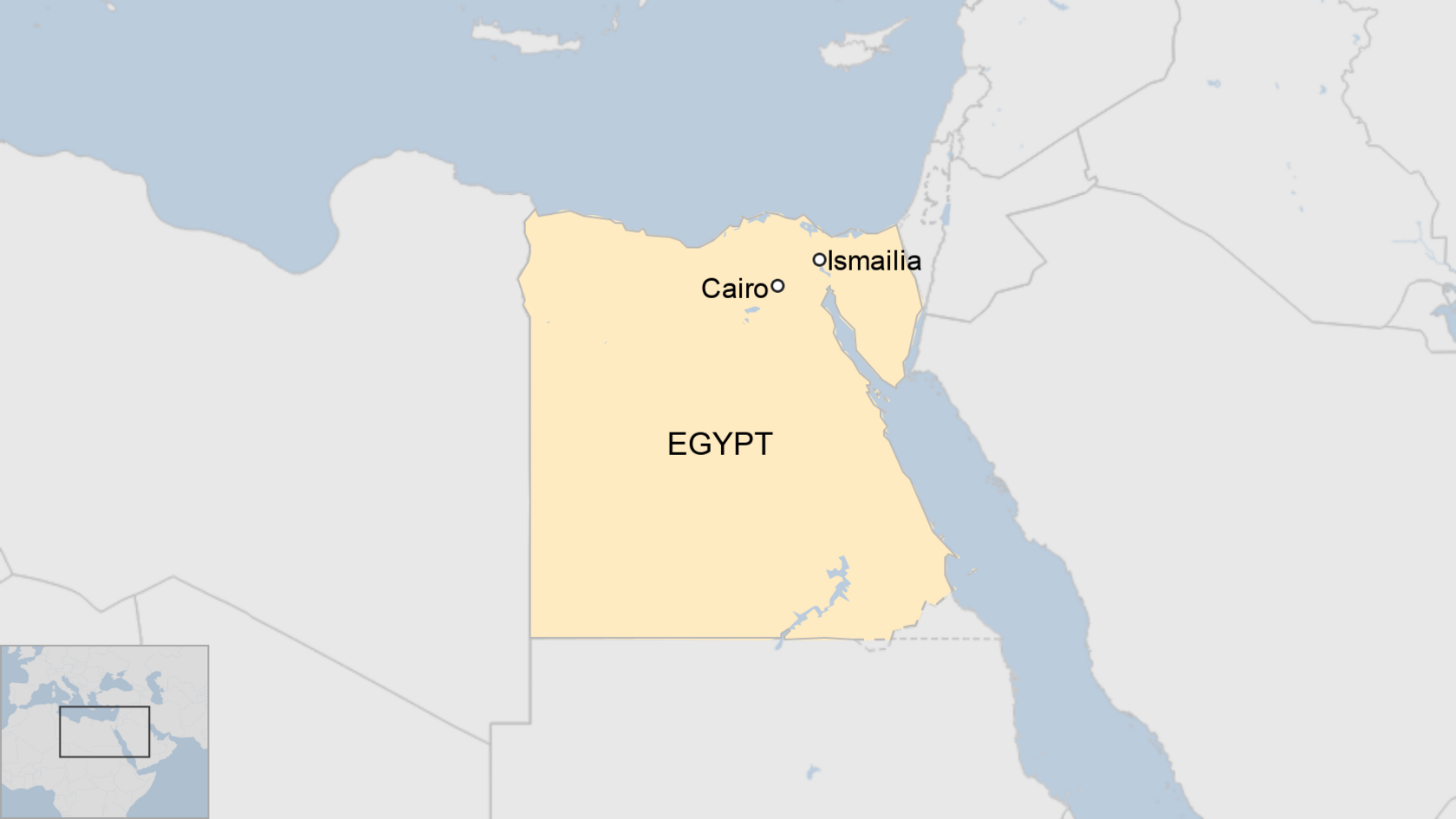 Map of Egypt