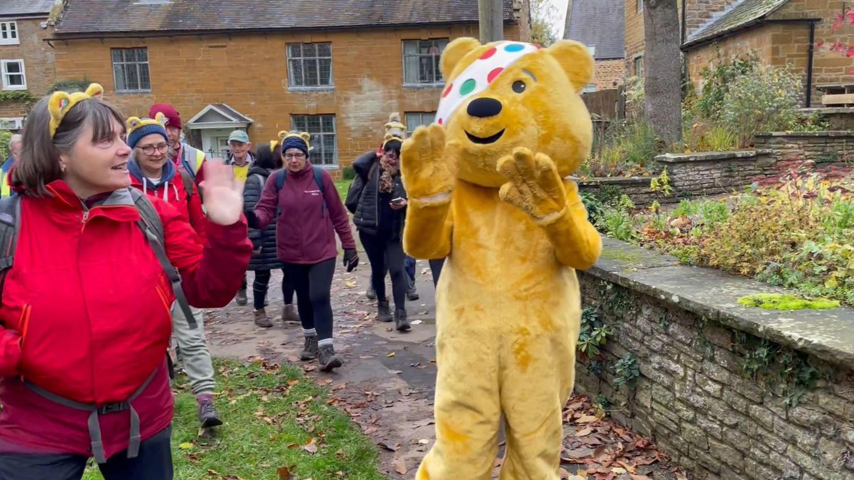 Walkers and Pudsey