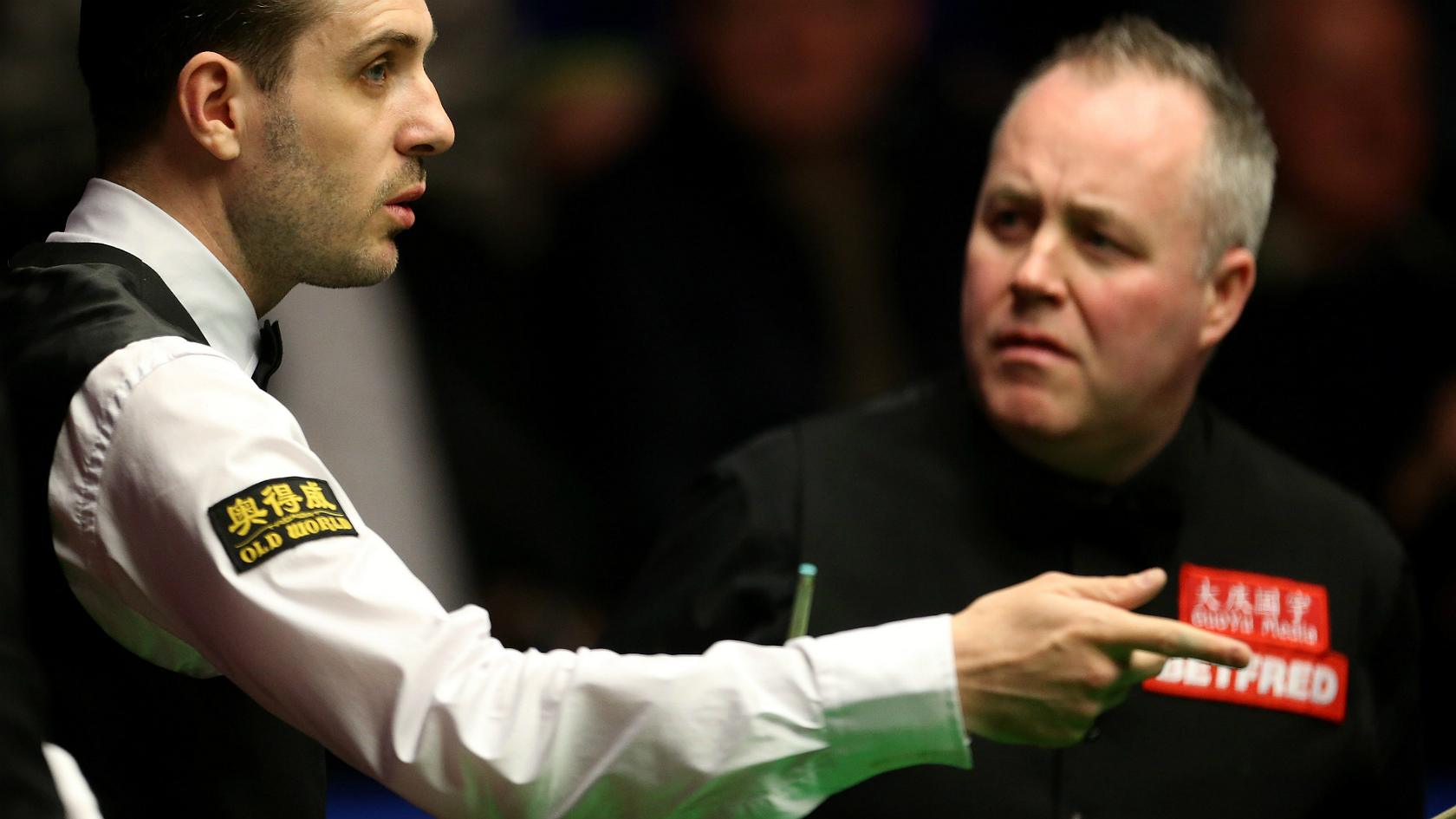 Mark Selby and John Higgins