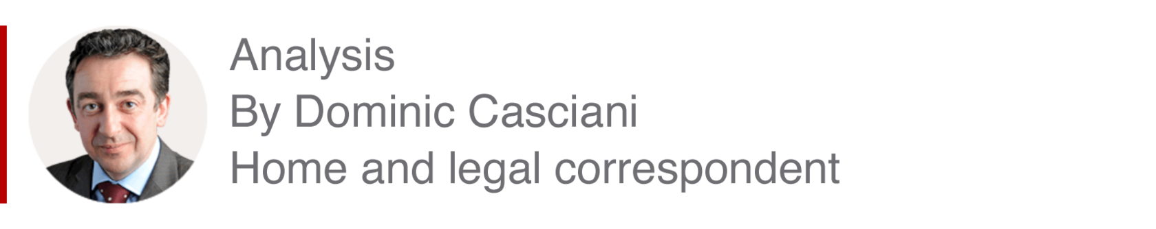 Analysis box by Dominic Casciani, home and legal correspondent