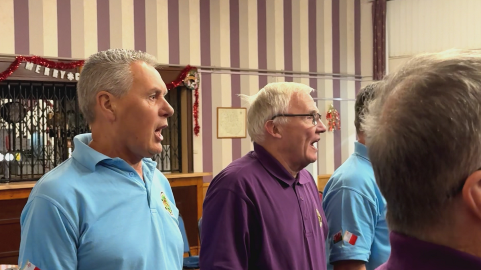 Members of the choir regularly discuss prostate cancer and getting tested