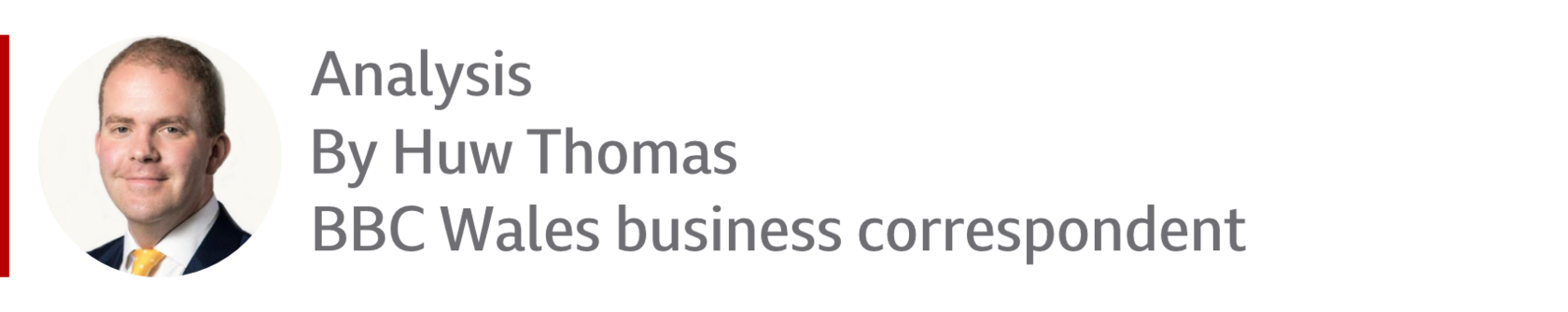 Huw Thomas Business Correspondent banner analysis image