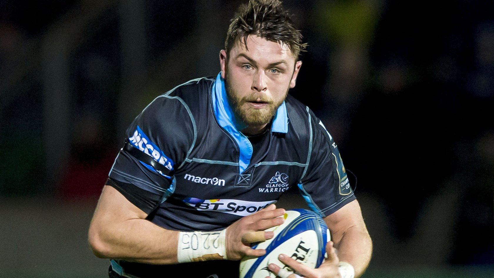 Glasgow Warriors forward Ryan Wilson