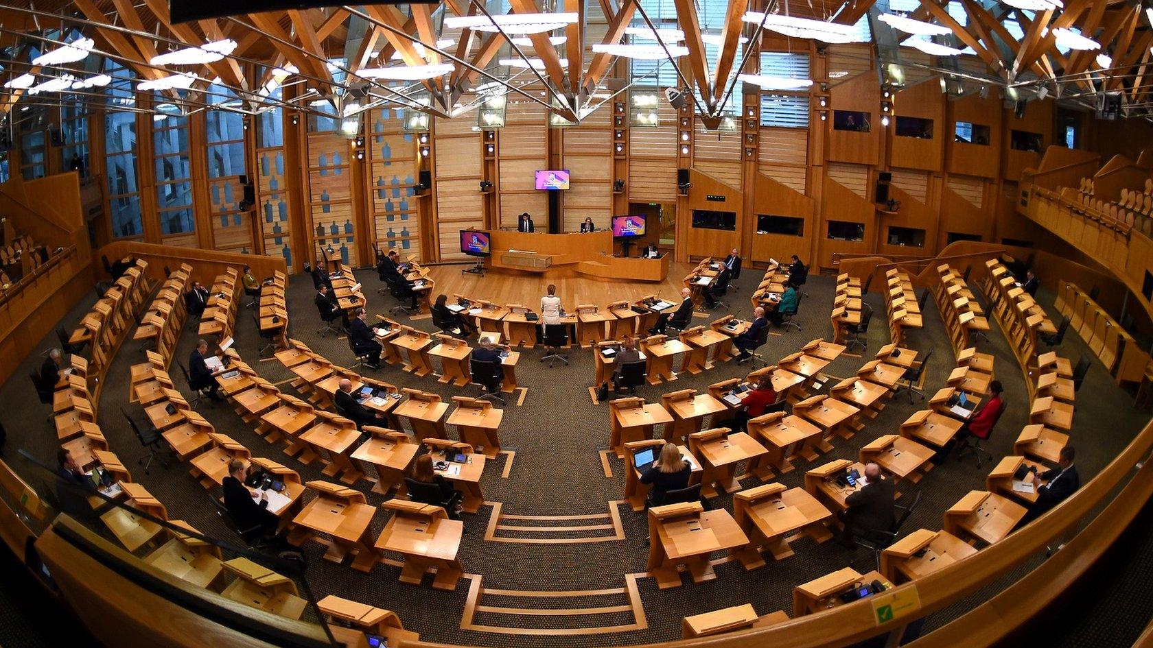 Holyrood chamber