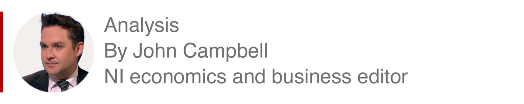 Analysis box by John Campbell, NI economic and business editor