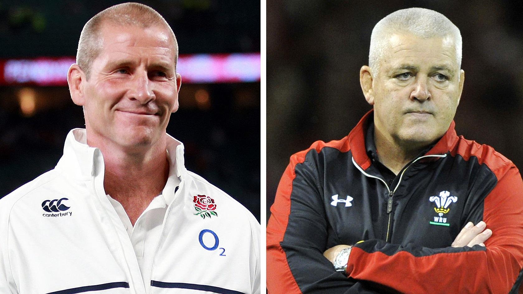 England head coach Stuart Lancaster and Wales boss Warren Gatland